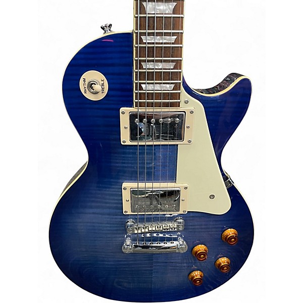 Used Epiphone Les Paul Standard Blue Burst Solid Body Electric Guitar