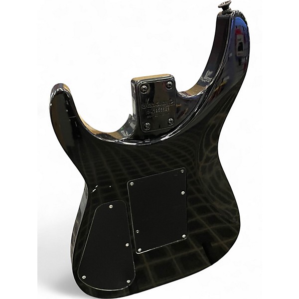 Used Jackson JS32Q DKA ARCH TOP Transparent Green Burst Solid Body Electric Guitar