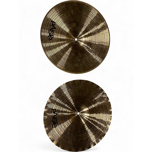 Used Paiste 14in Signature Sound Edge Hi Hat Pair Cymbal