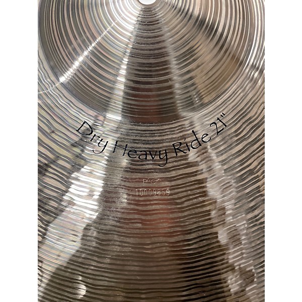 Used Paiste 21in Signature Dry Heavy Ride Cymbal
