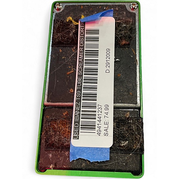 Used Ibanez TS9 Tube Screamer Distortion Effect Pedal