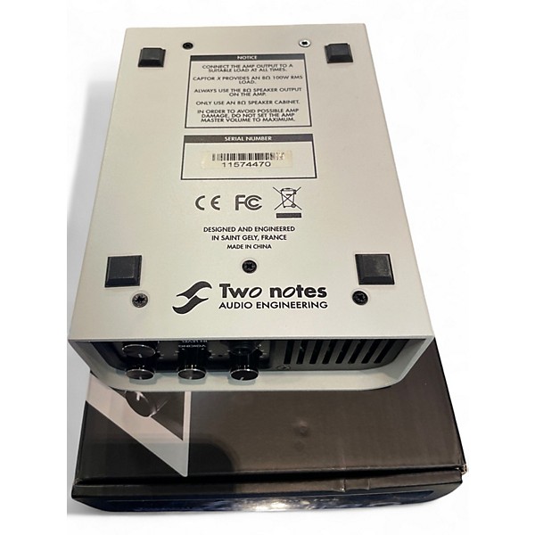 Used Two Notes AUDIO ENGINEERING TORPEDO CAPTOR Power Attenuator