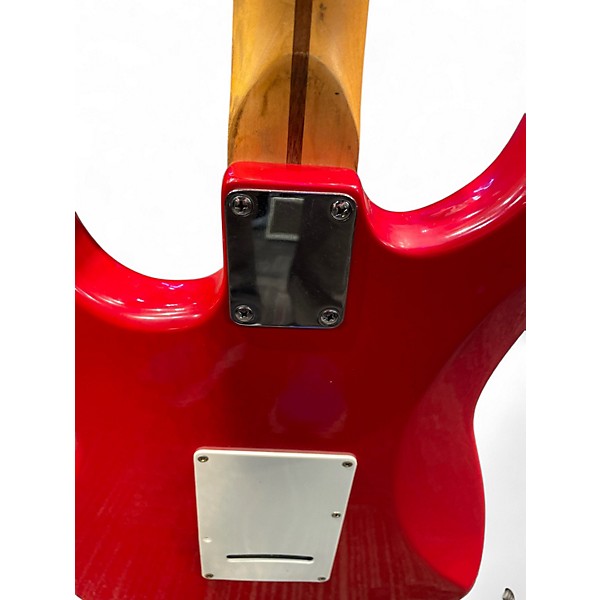 Used Squier Stratocaster II Red Solid Body Electric Guitar