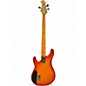 Vintage 1990s Sterling by Music Man 4H Orange Burst Electric Bass Guitar