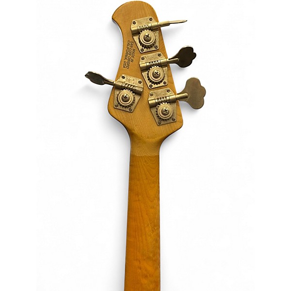 Vintage 1990s Sterling by Music Man 4H Orange Burst Electric Bass Guitar