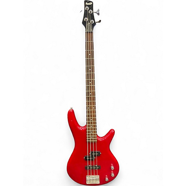 Used Ibanez GSR200 Red Electric Bass Guitar