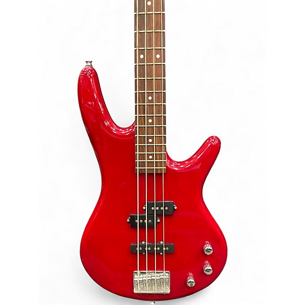 Used Ibanez GSR200 Red Electric Bass Guitar