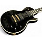 Used 2023 Epiphone Matt Heafy Les Paul Custom Black and Gold Solid Body Electric Guitar