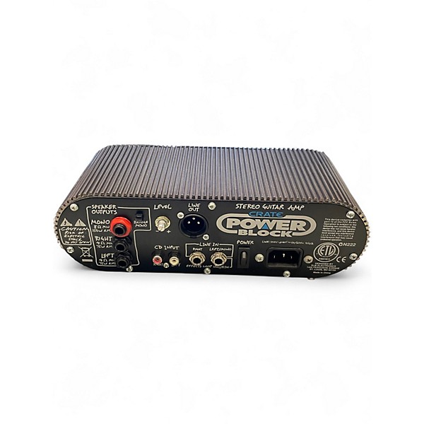 Used Crate POWER BLOCK Solid State Guitar Amp Head