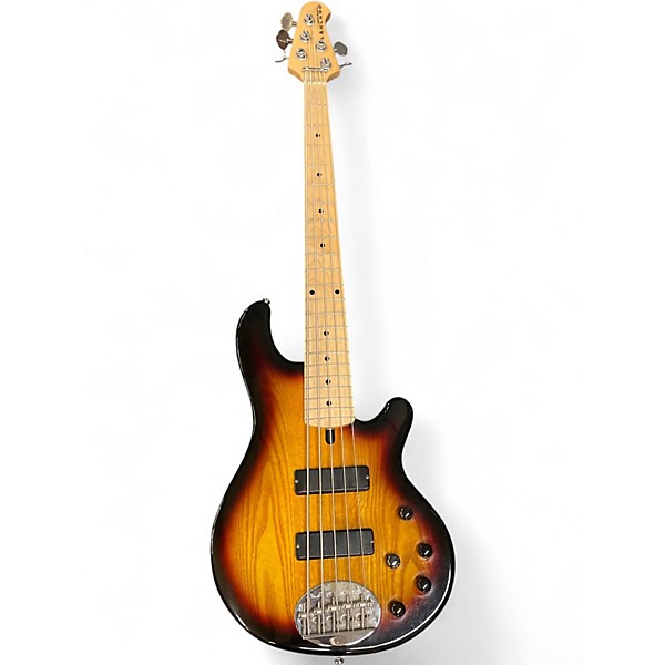 Used Lakland 44-02 Skyline Series Tobacco Burst Electric Bass Guitar