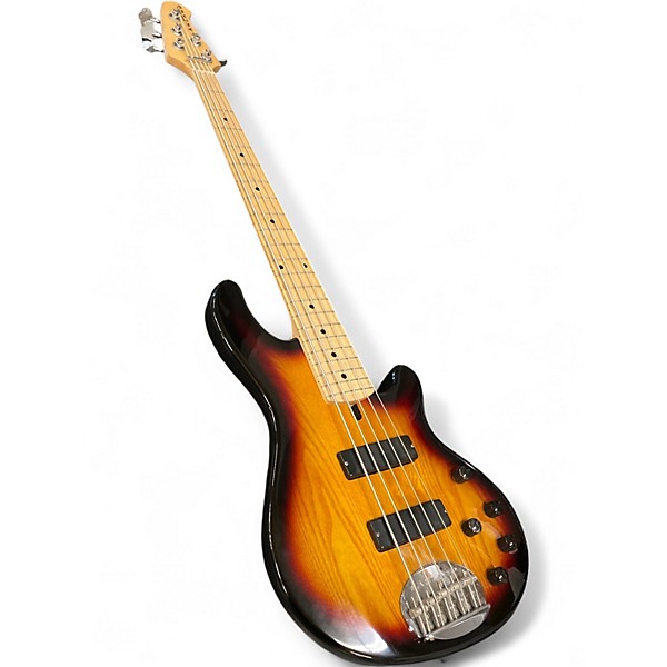Used Lakland 44-02 Skyline Series Tobacco Burst Electric Bass Guitar