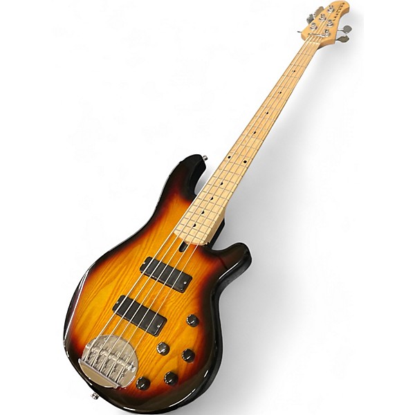 Used Lakland 44-02 Skyline Series Tobacco Burst Electric Bass Guitar