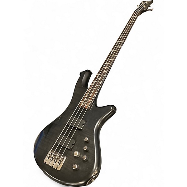 Used Schecter Guitar Research STILETTO STUDIO Black Electric Bass Guitar