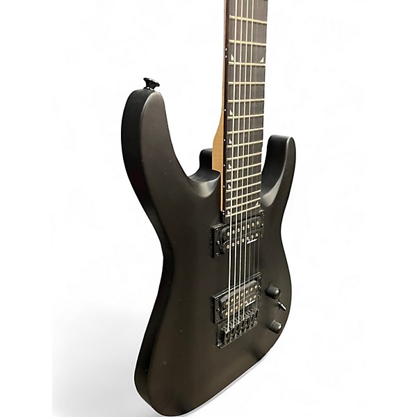 Used Jackson JS22-7 Dinky 7 String Matte Black Solid Body Electric Guitar
