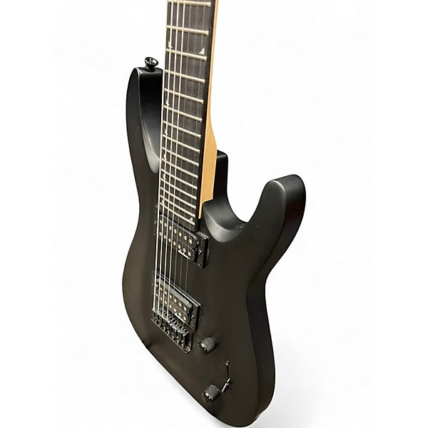 Used Jackson JS22-7 Dinky 7 String Matte Black Solid Body Electric Guitar