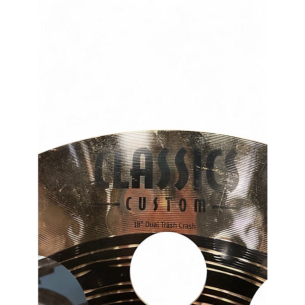Used MEINL 18in Classics Custom Trash Crash Cymbal