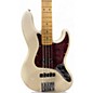 Used Fender Player Plus Active Jazz Bass Olympic Pearl Electric Bass Guitar