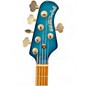 Used 2001 Ernie Ball Music Man Stingray 5 String BLUE DAWN Electric Bass Guitar