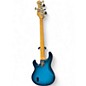 Used 2001 Ernie Ball Music Man Stingray 5 String BLUE DAWN Electric Bass Guitar