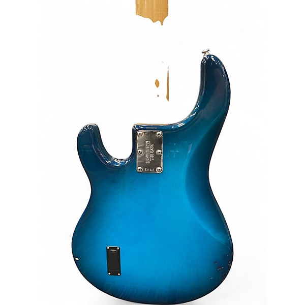 Used 2001 Ernie Ball Music Man Stingray 5 String BLUE DAWN Electric Bass Guitar