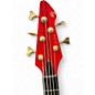 Used 1989 Peavey TL-5 TRANS RED Electric Bass Guitar
