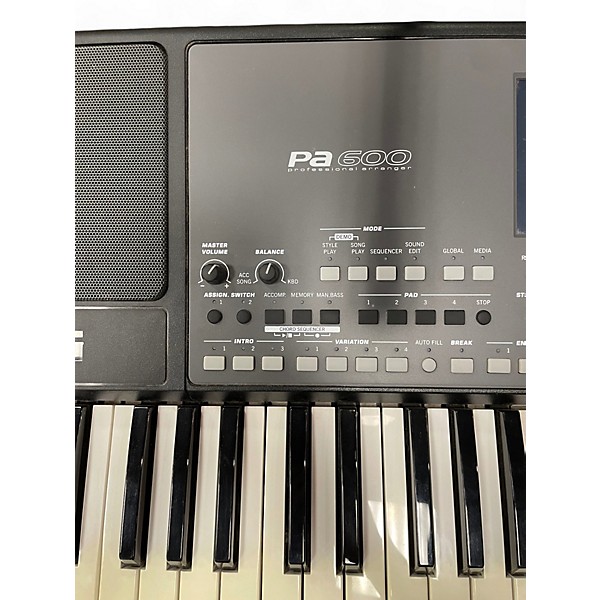 Used KORG PA600 Arranger Keyboard