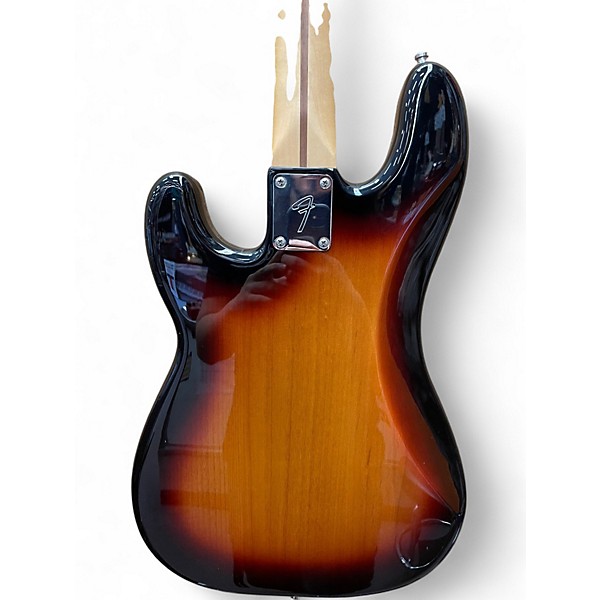 Used Fender Player Precision Bass Sunburst Electric Bass Guitar