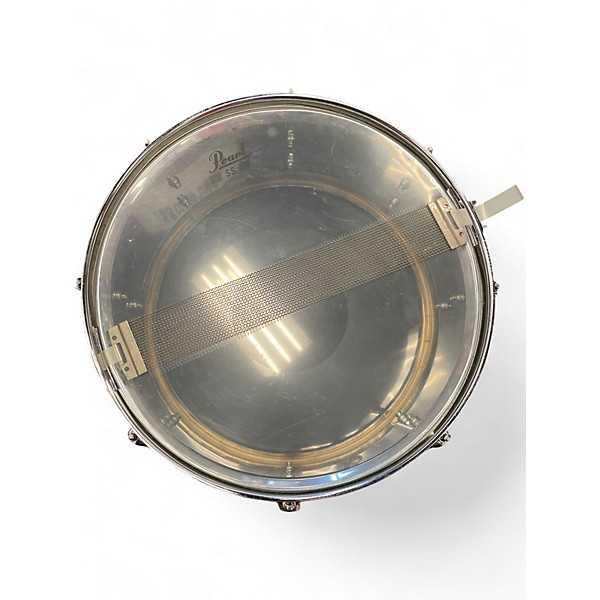 Used Pearl 14in Steel Shell Chrome Drum