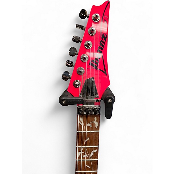 Used Ibanez JEMJR Atomic Pink Solid Body Electric Guitar