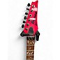 Used Ibanez JEMJR Atomic Pink Solid Body Electric Guitar