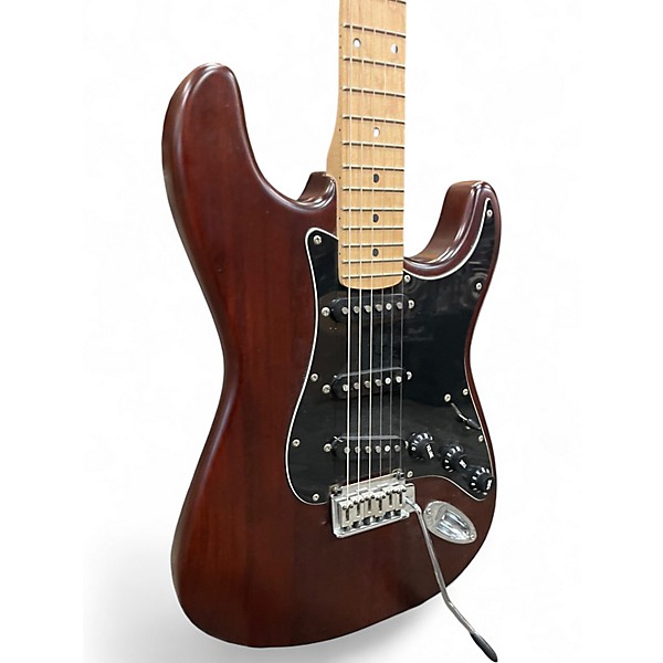 Used Squier Standard Stratocaster Walnut Solid Body Electric Guitar