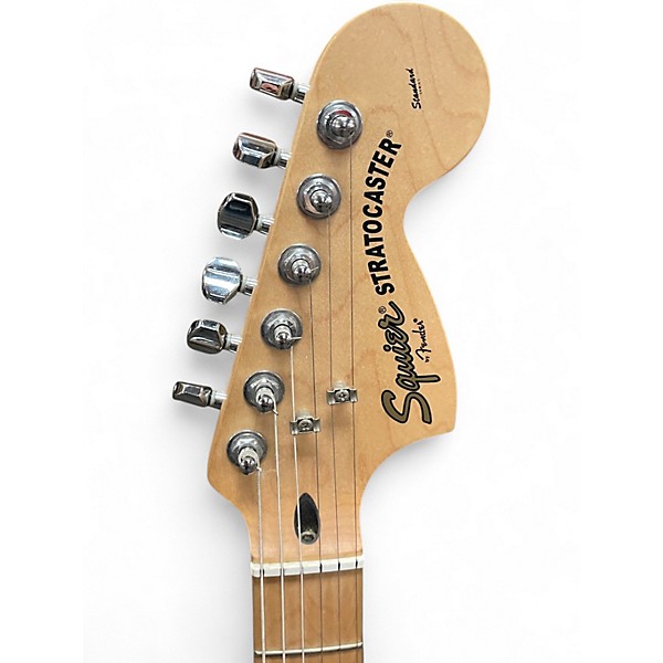 Used Squier Standard Stratocaster Walnut Solid Body Electric Guitar