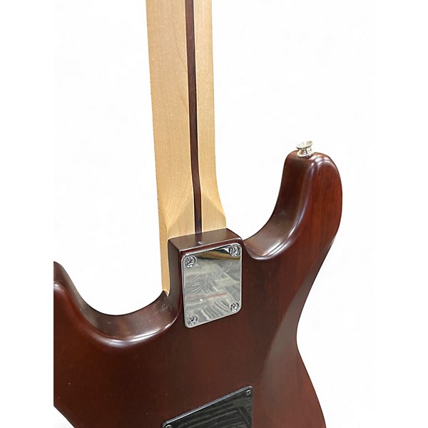 Used Squier Standard Stratocaster Walnut Solid Body Electric Guitar