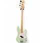 Used Squier Precision Bass Surf Green Electric Bass Guitar thumbnail