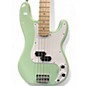 Used Squier Precision Bass Surf Green Electric Bass Guitar