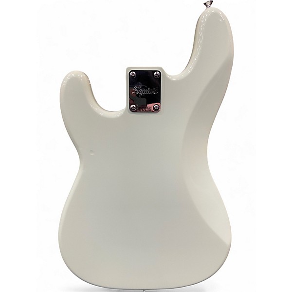 Used Squier Precision Bass Surf Green Electric Bass Guitar