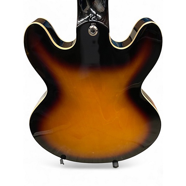 Used Epiphone ES339 2 Tone Sunburst Hollow Body Electric Guitar