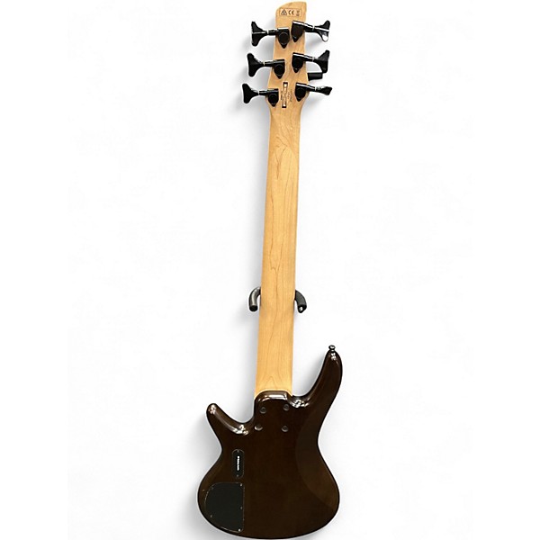 Used Ibanez Gio GSR206B Walnut Electric Bass Guitar