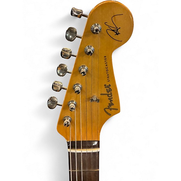 Used 2022 Fender Artist Series Robert Cray Stratocaster 3 Tone Sunburst Solid Body Electric Guitar