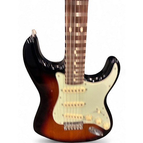 Used 2022 Fender Artist Series Robert Cray Stratocaster 3 Tone Sunburst Solid Body Electric Guitar