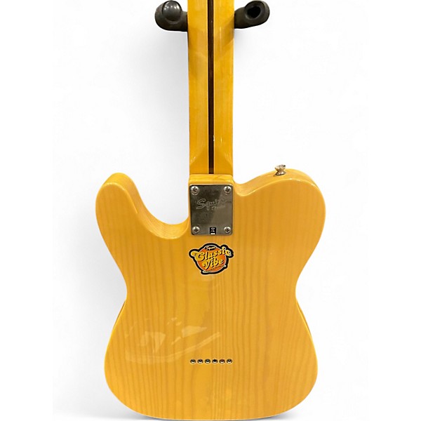 Used Squier Classic Vibe Telecaster Trans Gold Solid Body Electric Guitar