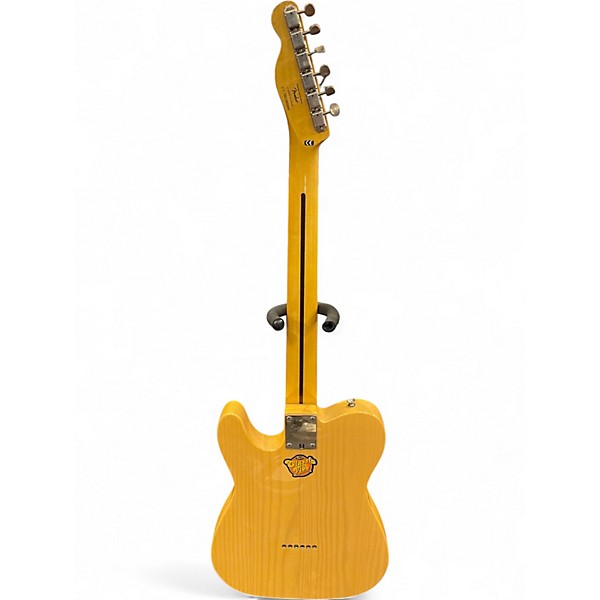 Used Squier Classic Vibe Telecaster Trans Gold Solid Body Electric Guitar