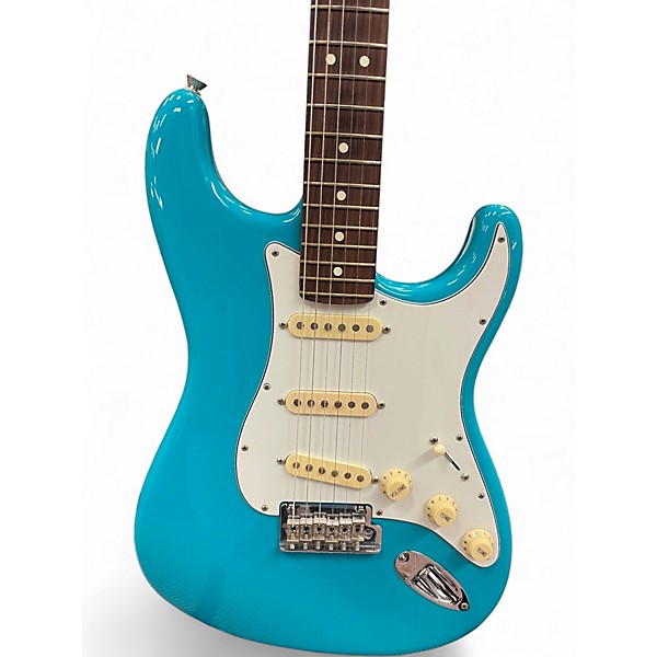 Used Fender American Professional Telecaster Miami Blue Solid Body Electric Guitar