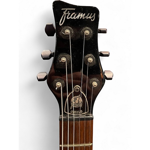 Used Framus Diablo Made In Germany Trans Brown Solid Body Electric Guitar