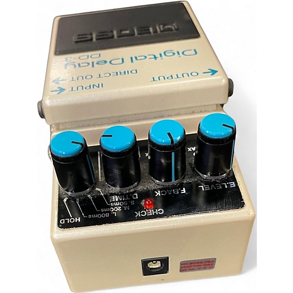 Used BOSS DD3 Digital Delay Effect Pedal