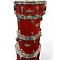 Used Mapex 5 Piece v series red Drum Kit
