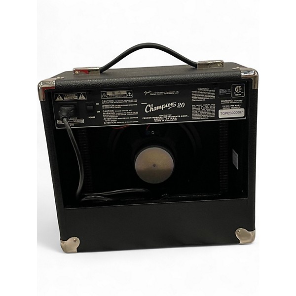 Used Fender Champion 20 Guitar Combo Amp