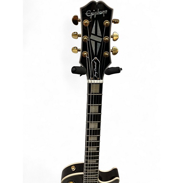 Used Epiphone JERRY CANTRELL LES PAUL CUSTOM WINE RED Solid Body Electric Guitar