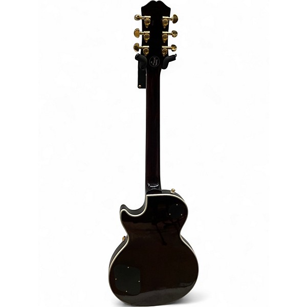 Used Epiphone JERRY CANTRELL LES PAUL CUSTOM WINE RED Solid Body Electric Guitar