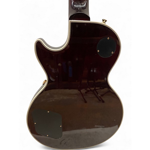 Used Epiphone JERRY CANTRELL LES PAUL CUSTOM WINE RED Solid Body Electric Guitar
